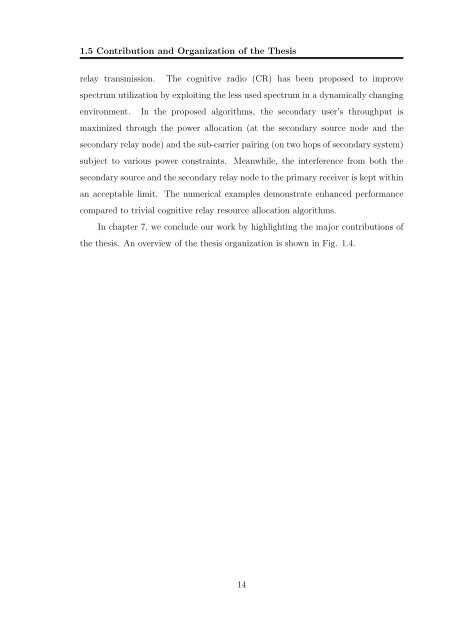 Resource Allocation in OFDM Based Wireless Relay Networks ...