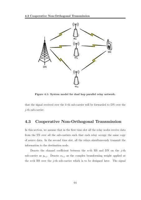 Resource Allocation in OFDM Based Wireless Relay Networks ...