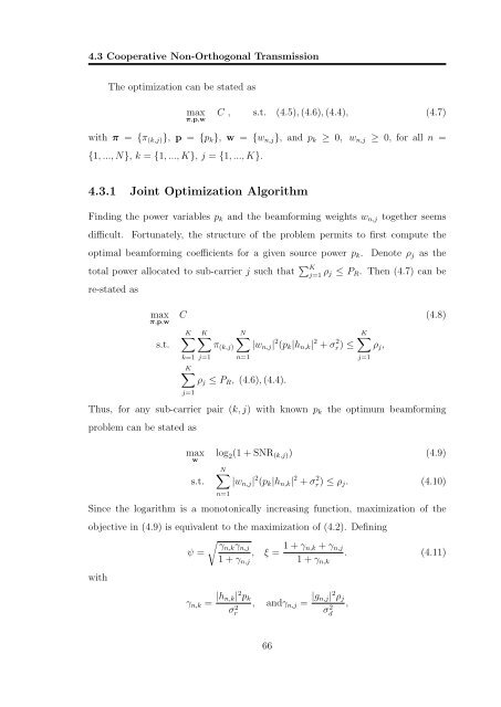 Resource Allocation in OFDM Based Wireless Relay Networks ...