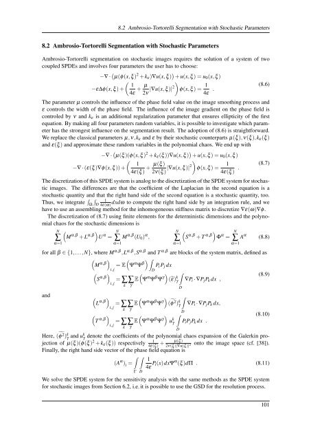 Segmentation of Stochastic Images using ... - Jacobs University