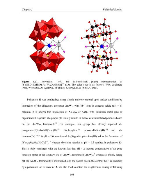 Synthesis and Structural Characterization of ... - Jacobs University