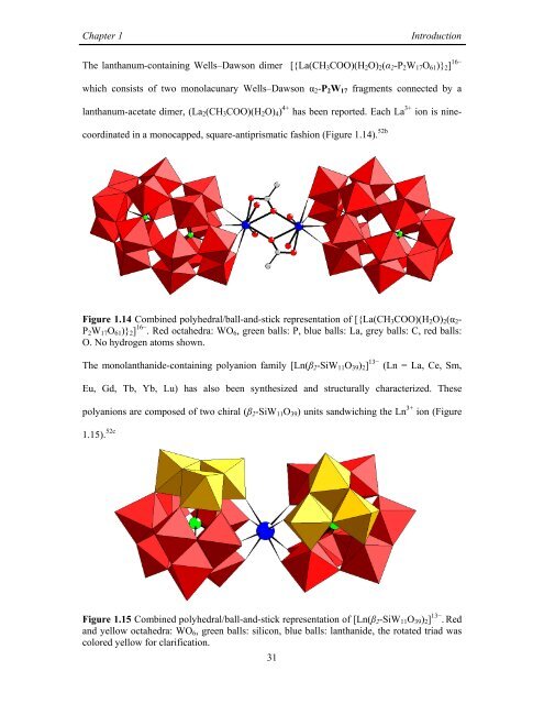Synthesis and Structural Characterization of ... - Jacobs University