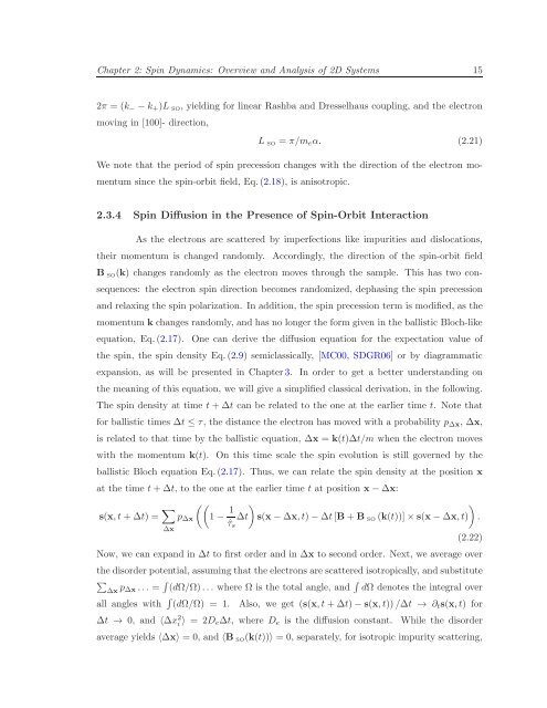 Itinerant Spin Dynamics in Structures of ... - Jacobs University