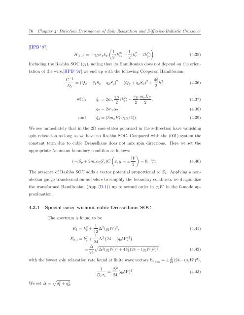 Itinerant Spin Dynamics in Structures of ... - Jacobs University