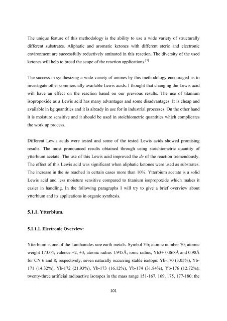 Improved Methodology for the Preparation of Chiral Amines