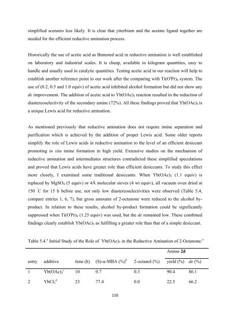 Improved Methodology for the Preparation of Chiral Amines