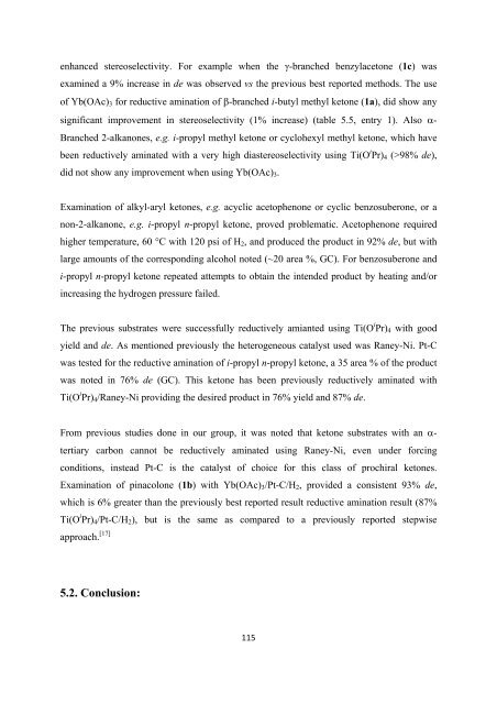 Improved Methodology for the Preparation of Chiral Amines