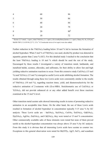 Improved Methodology for the Preparation of Chiral Amines