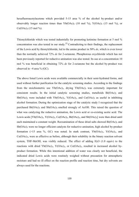 Improved Methodology for the Preparation of Chiral Amines