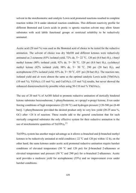 Improved Methodology for the Preparation of Chiral Amines