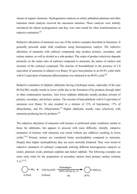 Improved Methodology for the Preparation of Chiral Amines