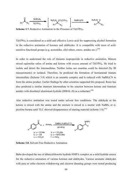 Improved Methodology for the Preparation of Chiral Amines