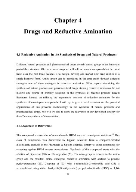 Improved Methodology for the Preparation of Chiral Amines