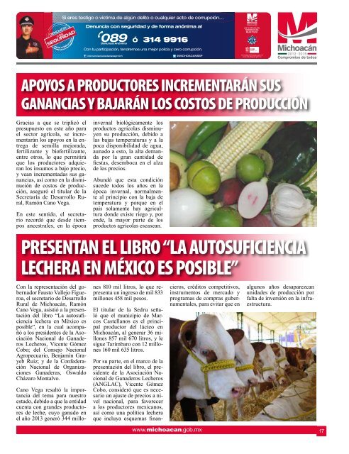 Michoacán Informa - Primera Semana de Marzo 2014