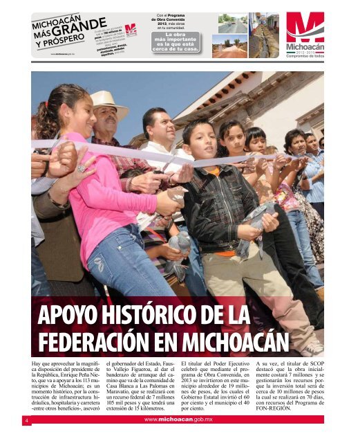 Michoacán Informa - Primera Semana de Marzo 2014