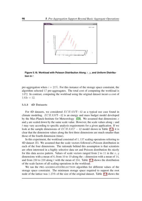 Applying OLAP Pre-Aggregation Techniques to ... - Jacobs University