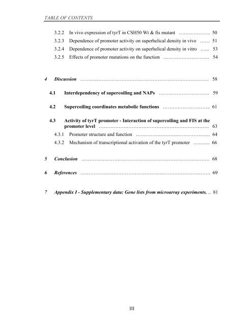 Coordinated regulation of gene expression by E ... - Jacobs University