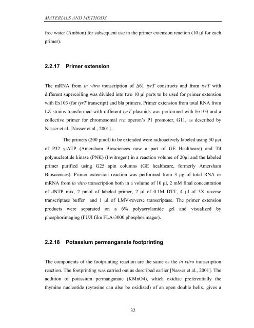 Coordinated regulation of gene expression by E ... - Jacobs University