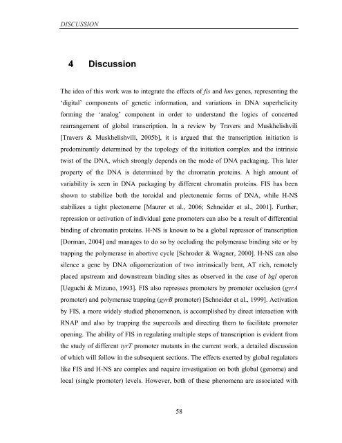 Coordinated regulation of gene expression by E ... - Jacobs University