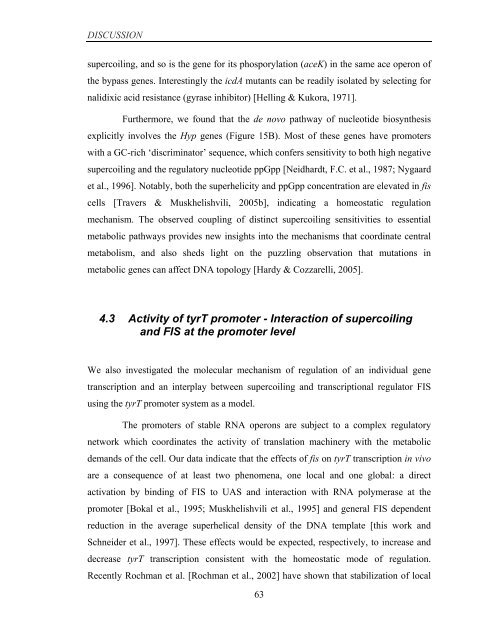 Coordinated regulation of gene expression by E ... - Jacobs University