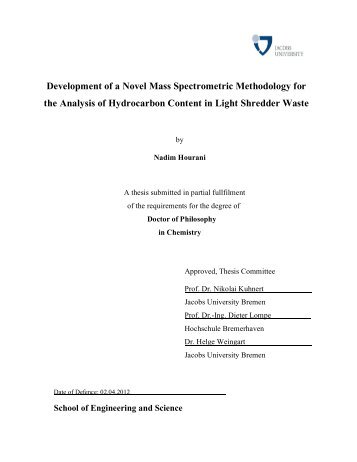 Development of a Novel Mass Spectrometric ... - Jacobs University