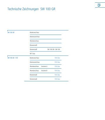 Technische Zeichnungen SW 100 GR (pdf) - Jaeger Bautec