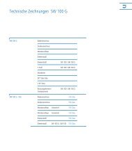 Technische Zeichnungen SW 100 G (pdf) - Jaeger Bautec