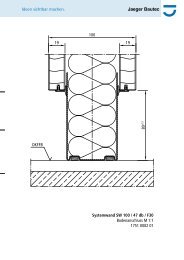 OKFFB 100 19 19 Systemwand SW 100 / 47 db ... - Jaeger Bautec