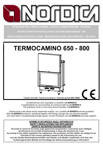 TERMOCAMINO 650 - 800