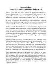 Pressemitteilung Tagung 2012.pdf - jagdkultur.eu