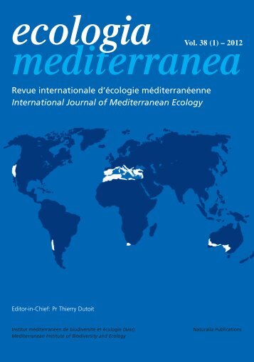 International Journal of Mediterranean Ecology - Ecologia ...