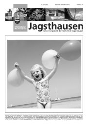 Mitteilungsblatt vom 24.07.2013 - in der Gemeinde Jagsthausen