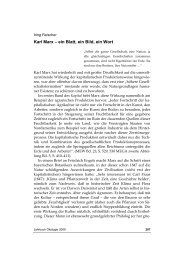 Karl Marx â ein Blatt, ein Bild, ein Wort - Jahrbuch Ãkologie