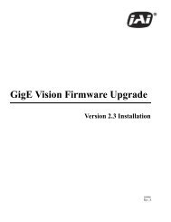 GigE Vision Firmware Upgrade - JAI Pulnix
