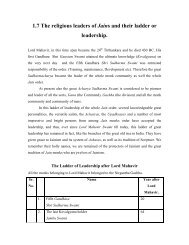 The religious leaders of Jains and their ladder - Jainism, Jain ...