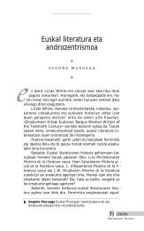 Euskal literatura eta androzentrismoa - Jakin