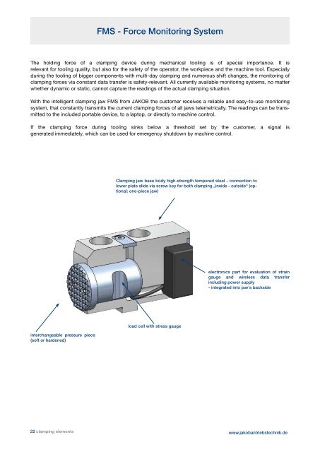 FMS Force Monitoring System - JAKOB Antriebstechnik