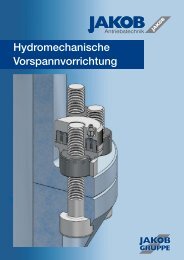 Hydromechanische Vorspannvorrichtung - JAKOB Antriebstechnik