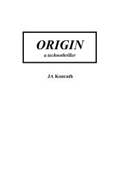 ORIGIN - J.A. Konrath