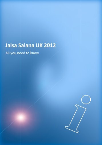 Jalsa Salana UK 2012