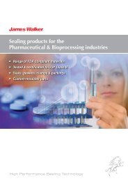 Sealing products for the Pharmaceutical ... - James Walker