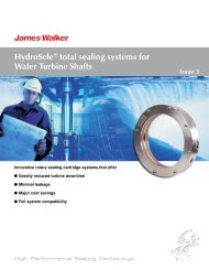 HydroSeleÂ® total sealing systems for Water Turbine ... - James Walker