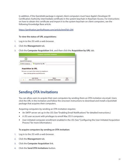 Recon Suite Administrator's Guide v8.6 - JAMF Software