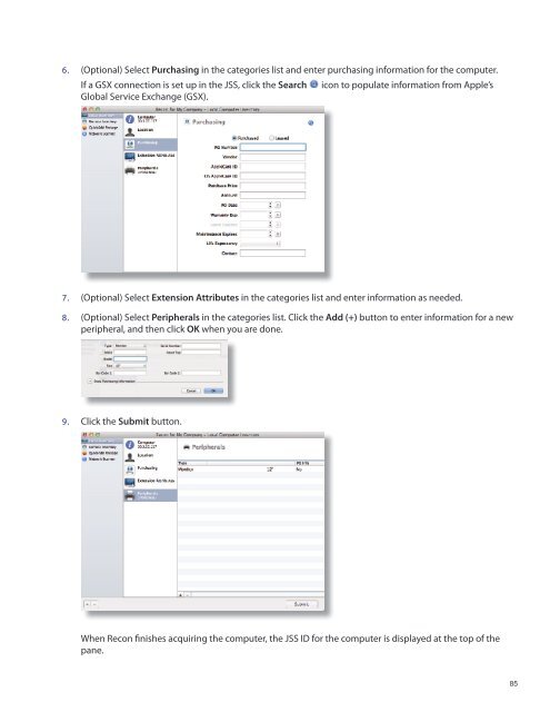 Recon Suite Administrator's Guide v8.6 - JAMF Software