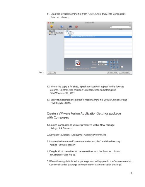 Packaging and Deploying VMware Fusion with the ... - JAMF Software