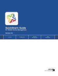 QuickStart Guide for Mobile Device Management v8.0 - JAMF Software