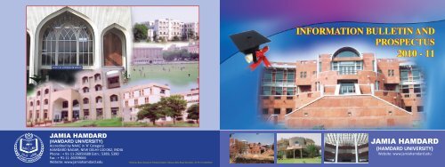 Prospectus 2010-11 - Jamia Hamdard