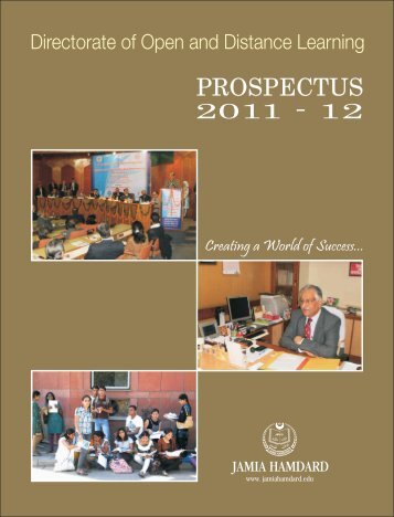 Provides - Jamia Hamdard