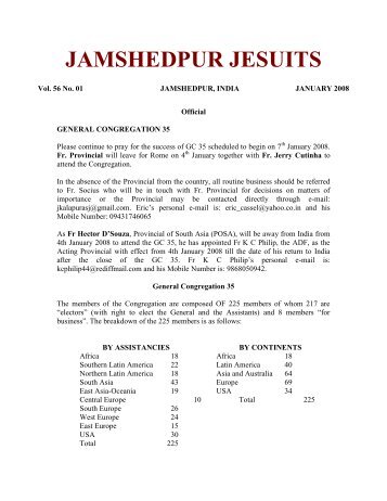 JAMSHEDPUR JESUITS