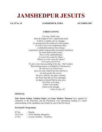 JAMSHEDPUR JESUITS